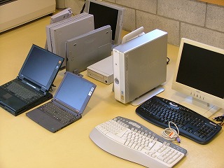 捨てるパソコン