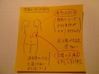 ある腰痛と背中のツボの関係