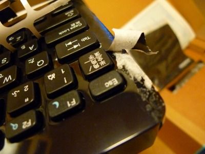 eMachines ER1401-N12Bのキーボードがお粗末
