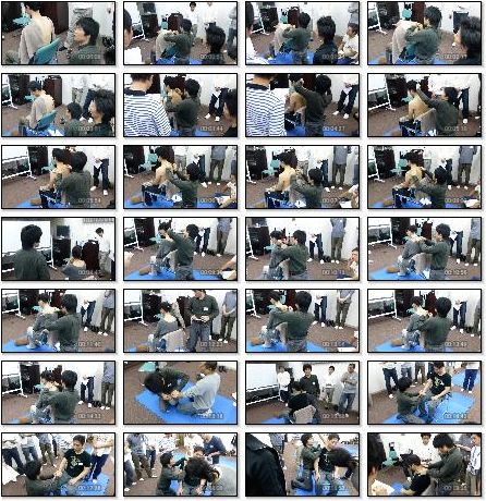 古武術鍼法の実現の様子