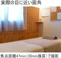 実際の目に近い画角