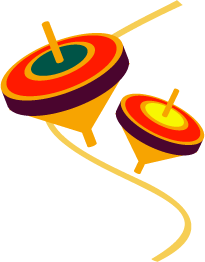 コマのイラスト