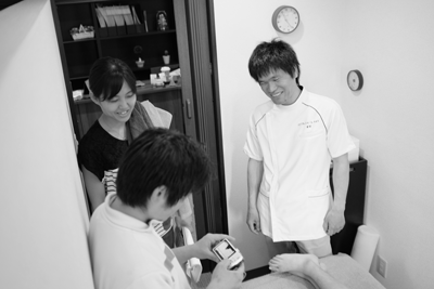 クリ助、カポスにて