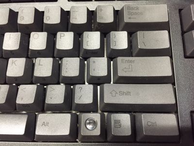 英語ASCIIキーボードのEnterキー