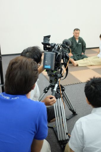 活法ＤＶＤ第三弾の撮影風景その１