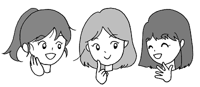 女の子のおしゃべり