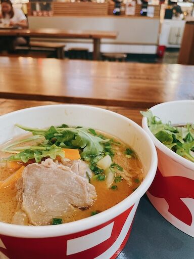 オークランドのだるまラーメン