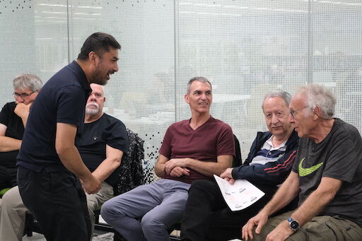 イスラエル医師団の鍼治療講習の一幕(整動協会)
