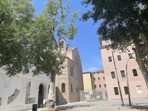 バルセロナ旧市街を散歩中に立ち寄ったところ