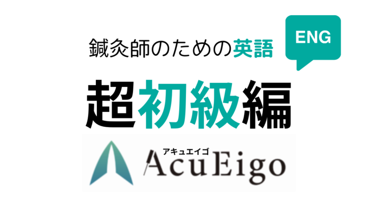 AcuEigo超初級編